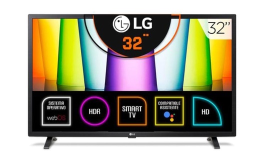 Pantalla LG 32'' Smart 32LQ631CBSA