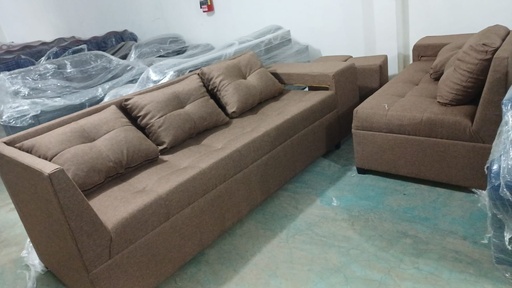 Juego De Sala Esmeralda Con Taburete