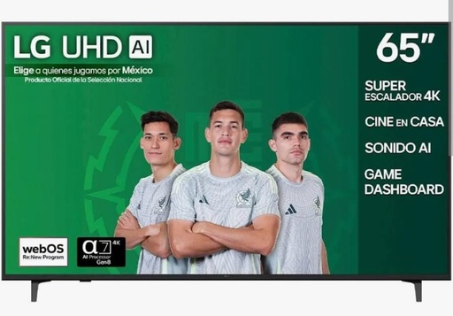 Pantalla 65" LG 65UA7500PSA